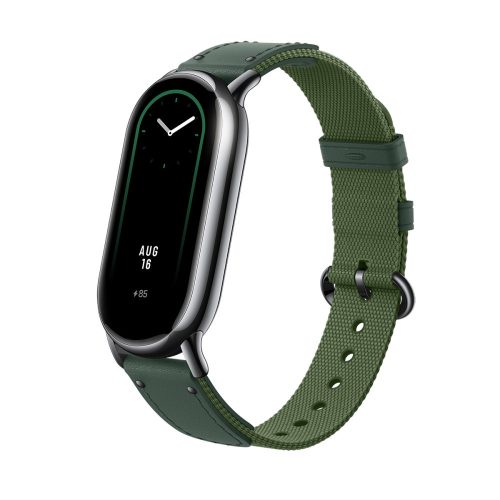 Xiaomi Smart Band 8 Braided Strap (BHR7306GL) - fonott szíj Green
