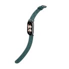Xiaomi Smart Band 8 Checkered Strap (BHR7308GL) - kockás bőrszíj Green