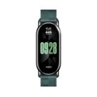 Xiaomi Smart Band 8 Checkered Strap (BHR7308GL) - kockás bőrszíj Green