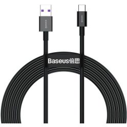 Baseus Superior sorozatú kábel USB-USB-C 66W 2m fekete