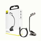 Baseus mini LED csiptetős olvasólámpa Szürke