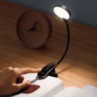 Baseus mini LED csiptetős olvasólámpa Szürke