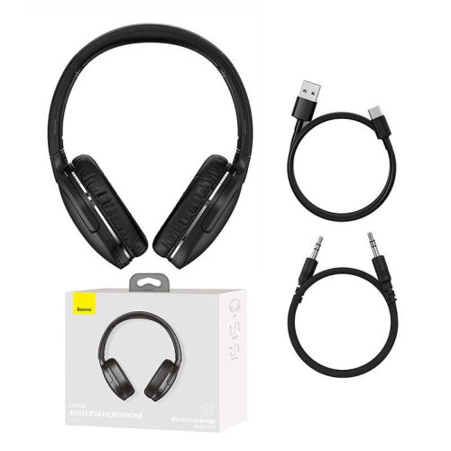 Baseus Encok D02 Pro Bluetooth Black Headphones
