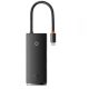 Baseus Lite Sorozat Hub 5 az 1-ben USB-C - 3x USB 3.0 + USB-C + HDMI Fekete