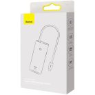 Baseus Lite Sorozat Hub 5 az 1-ben USB-C - 3x USB 3.0 + USB-C + HDMI Fekete