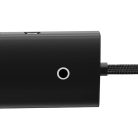 Baseus Lite Series Hub 4in1 USB-C 4x USB 3.0 + USB-C 2m fekete (WKQX030501)