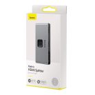 Baseus Matrix HDMI kétirányú elosztó 2x1 / 1x2 4K (CAHUB-BC0G)