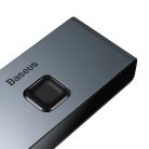 Baseus Matrix HDMI kétirányú elosztó 2x1 / 1x2 4K (CAHUB-BC0G)