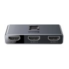 Baseus Matrix HDMI kétirányú elosztó 2x1 / 1x2 4K (CAHUB-BC0G)