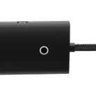 Baseus Lite Series Hub 4in1 USB-C - 4x USB 3.0 1m fekete (WKQX030401)