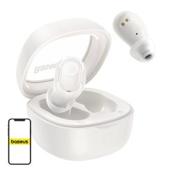   Baseus Bowie WM02 True Wireless Bluetooth fehér fülhallgató