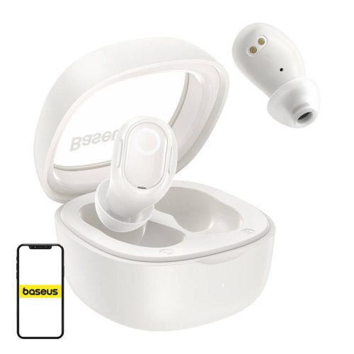 Baseus Bowie WM02 True Wireless Bluetooth fehér fülhallgató