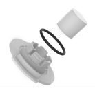 Roborock víztartály filter E4E5S5S6Q7Max szériához 12db (8.02.0063)
