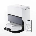 Roborock S8 MaxV Ultra black robot wacuum cleaner with dock