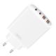 Fali töltő XO CE22 45W GaN 2x USB-C 2x USB-A