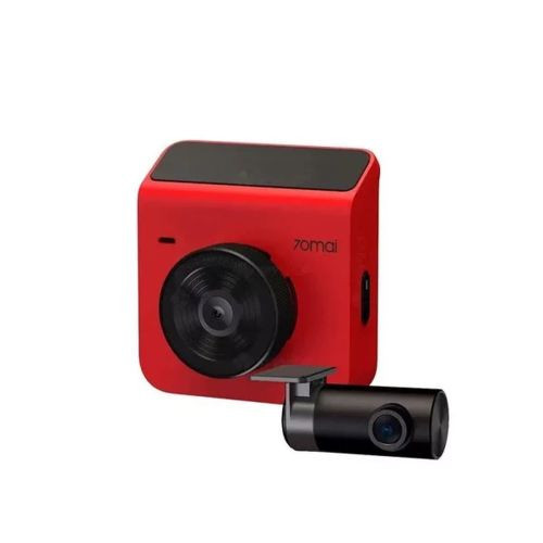 Xiaomi 70mai Dash Camera A400 + Rear Camera RC09 Set Red EU